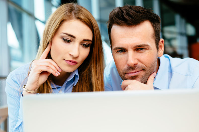 Man on laptop